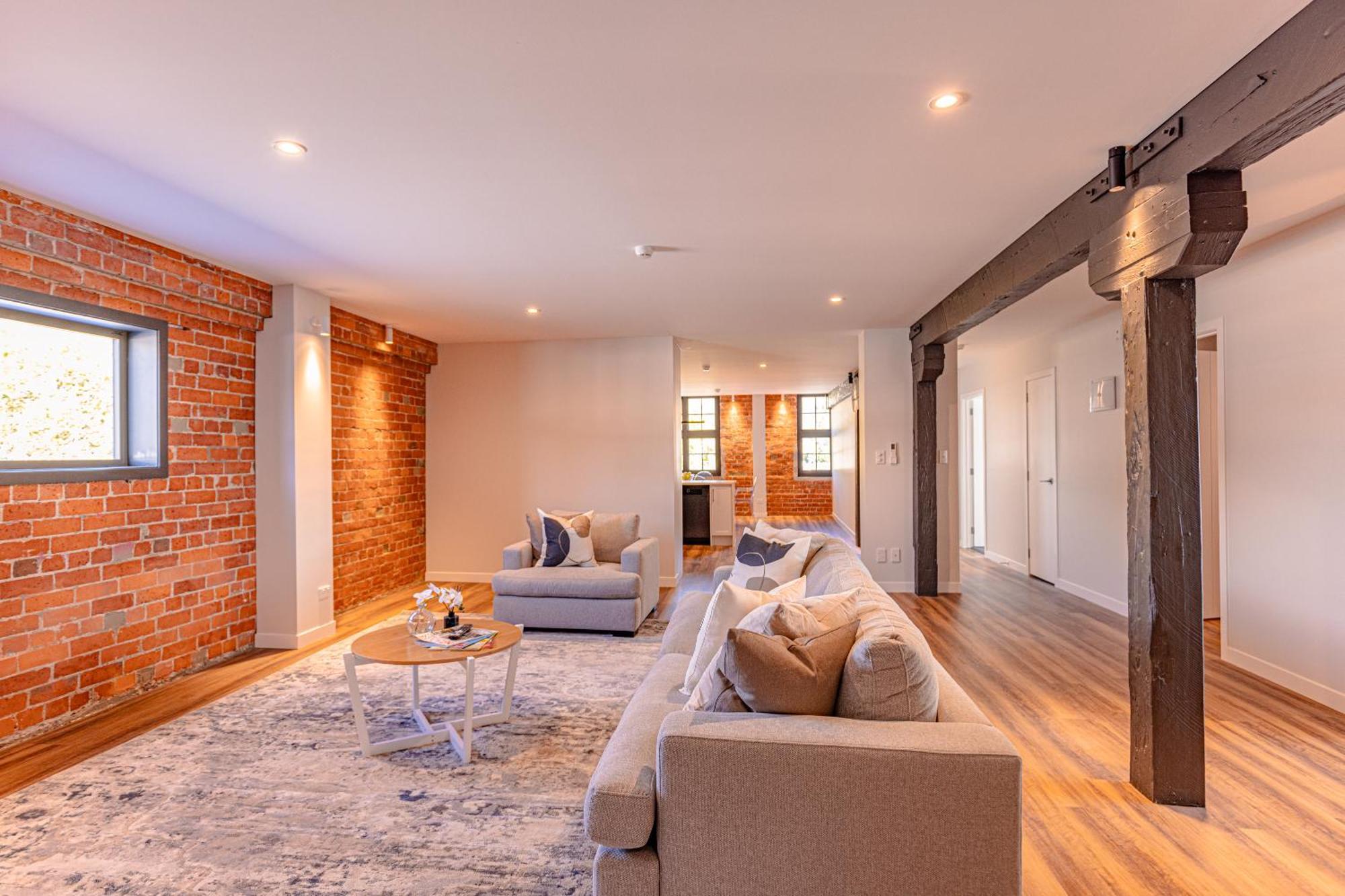 Johnston Apartments - Award-Winning Building, Your Unforgettable Stay Whanganui Eksteriør bilde
